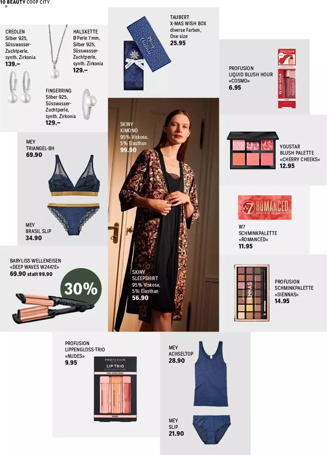 Coop City Aktionen Weihnachten von 28. November bis 17. Dezember 2023 - Prospekt seite 10