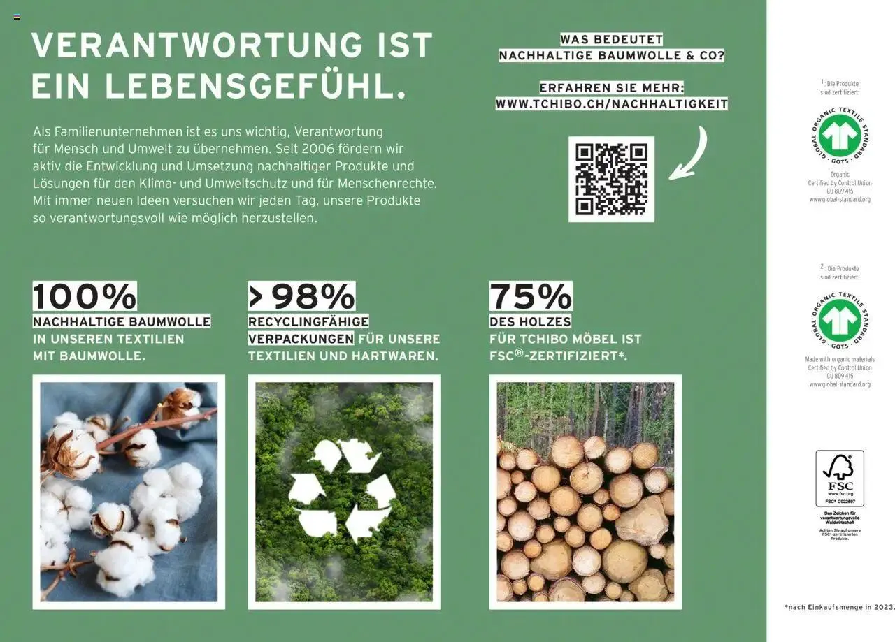 Tchibo Aktionen Filialen von 17. September bis 31. Dezember 2024 - Prospekt seite  15