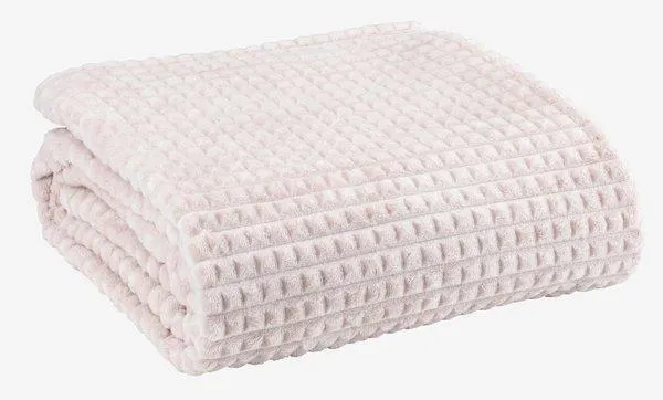 Kuscheldecke HAGTORN 140x200 Fleece beige