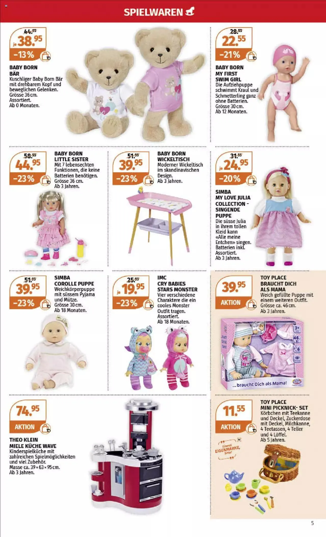 Müller Aktionen von 26. November bis 9. Dezember 2023 - Prospekt seite 5