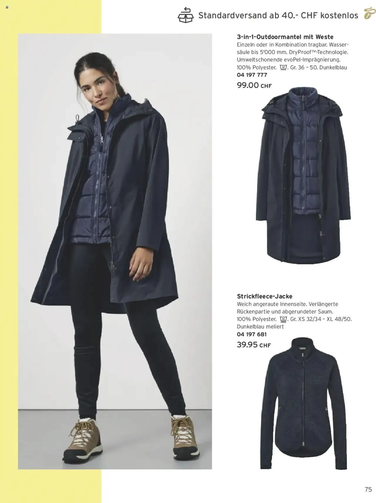 Tchibo Aktionen von 1. Oktober bis 31. Oktober 2024 - Prospekt seite 75