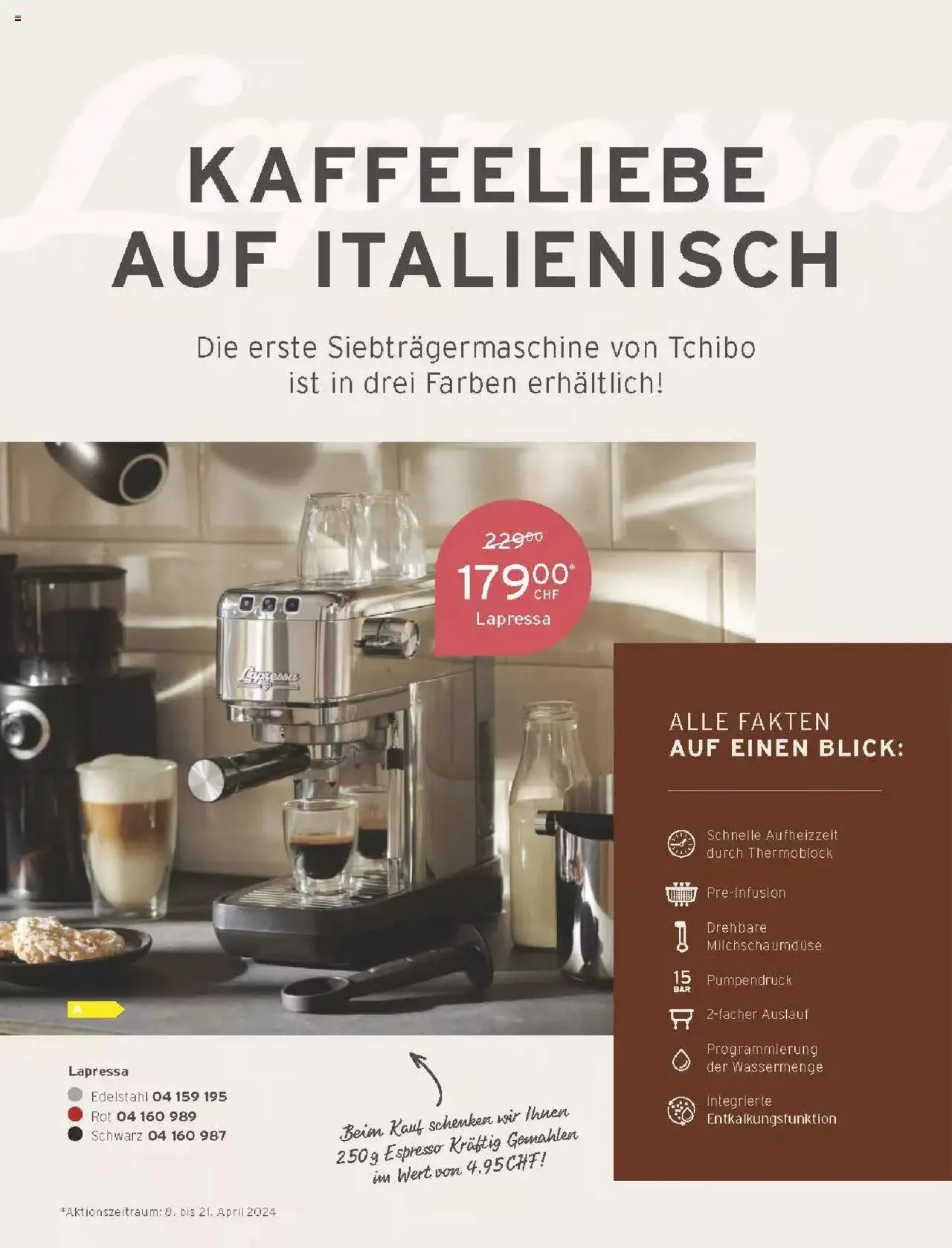 Tchibo Aktionen von 15. März bis 31. Dezember 2024 - Prospekt seite  156