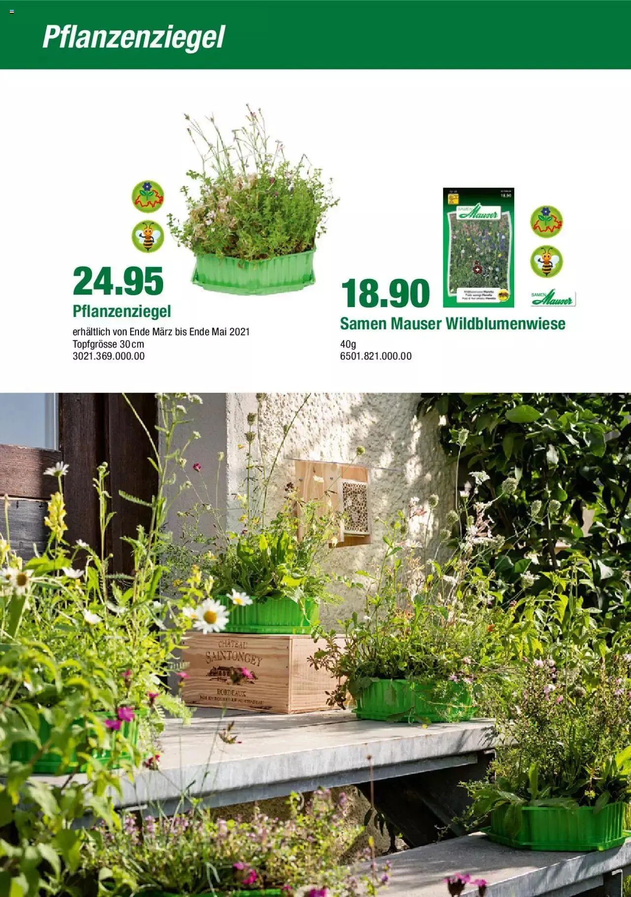 DO IT+GARDEN MIGROS - Biodiversität Broschüre von 9. März bis 31. Dezember 2024 - Prospekt seite  18