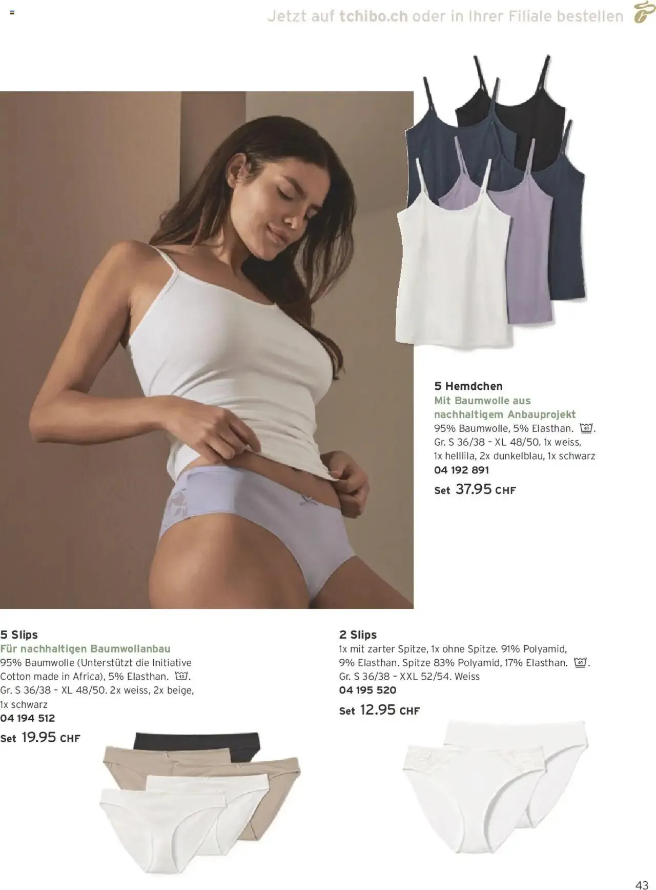 Tchibo Aktionen von 1. Oktober bis 31. Oktober 2024 - Prospekt seite  43