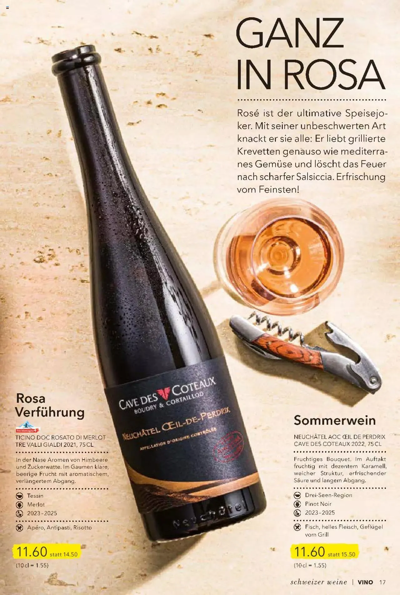 Coop Aktionen - Vino von 30. Mai bis 31. Dezember 2023 - Prospekt seite  17
