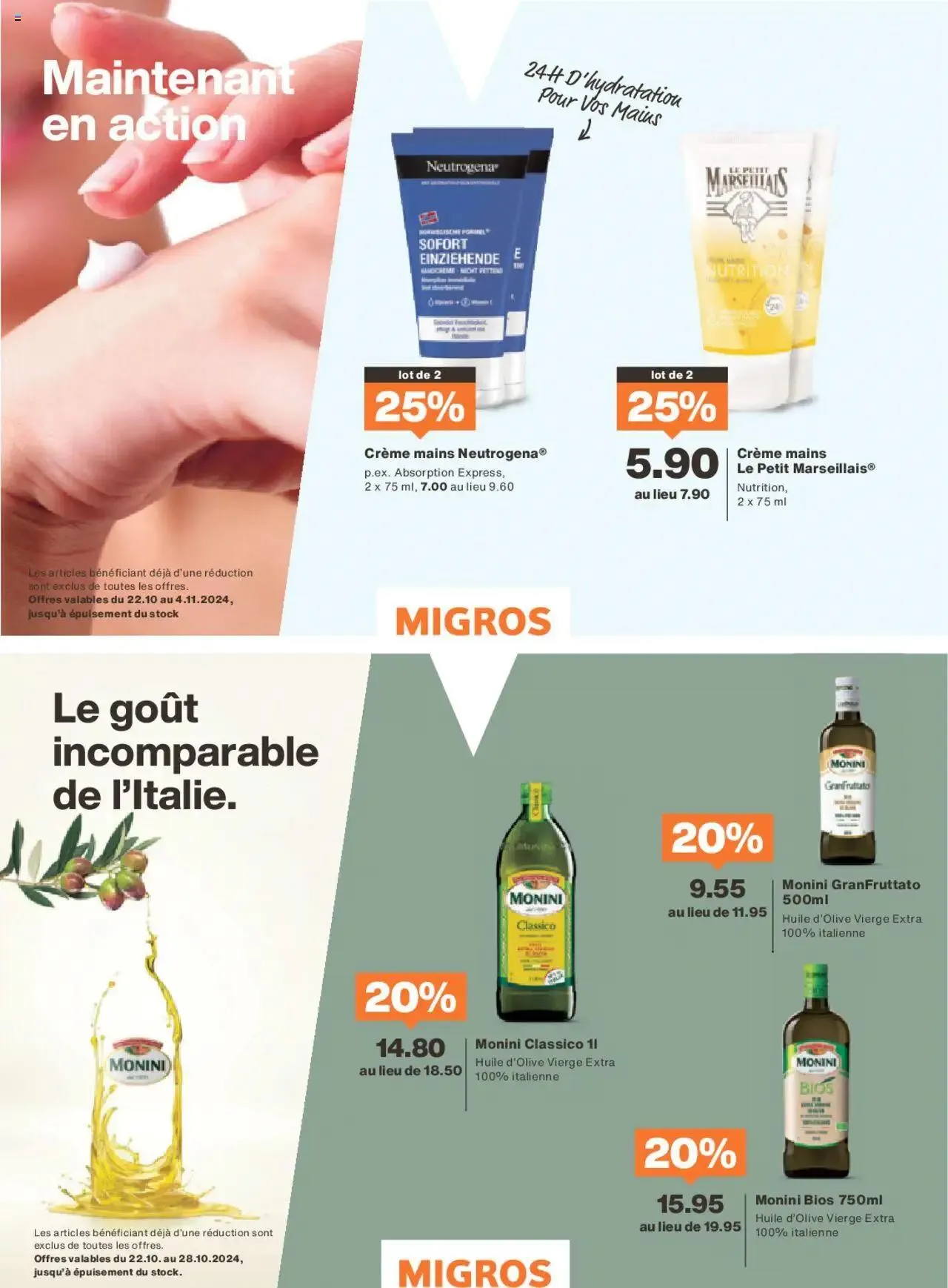 Migros Magazin FR von 21. Oktober bis 27. Oktober 2024 - Prospekt seite 64