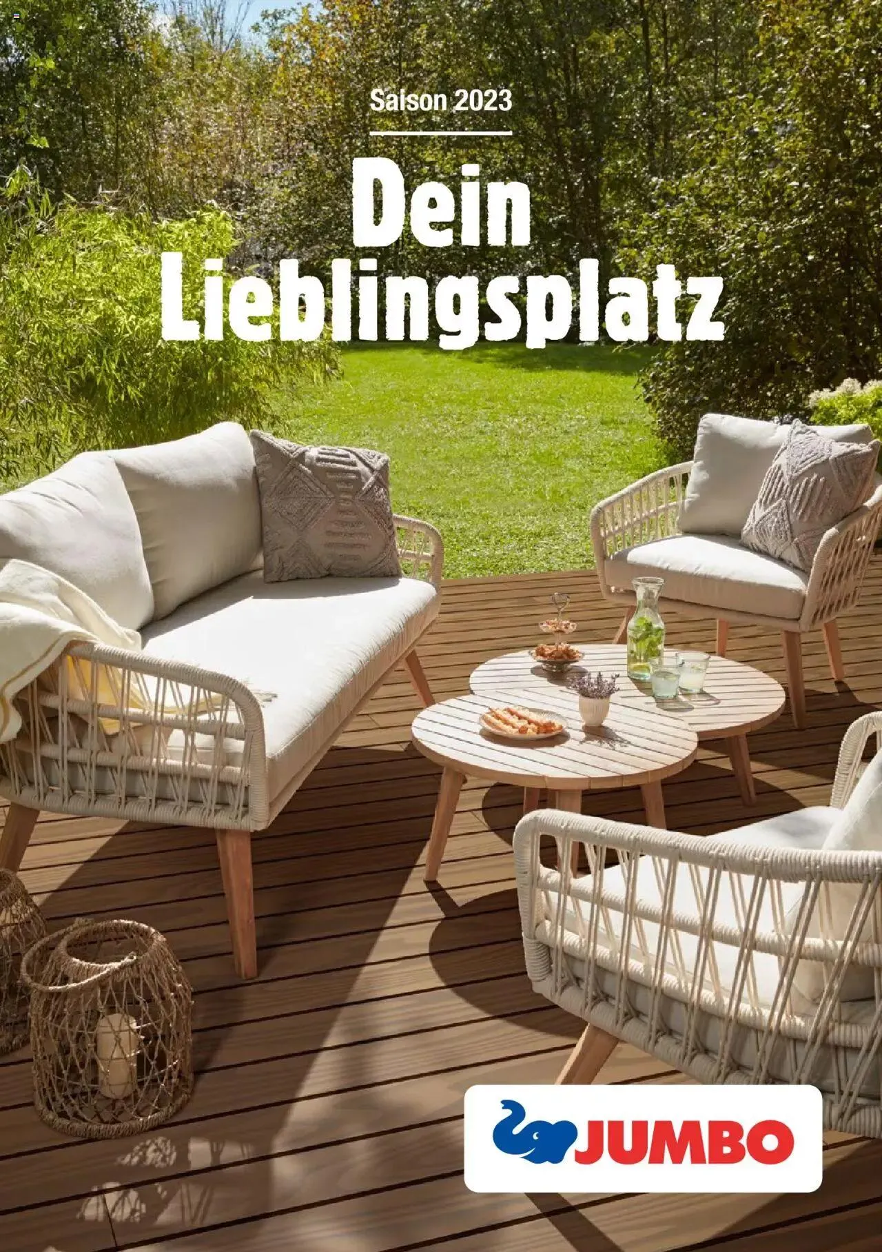 Jumbo Gartenmobelbroschure 2023 von 27. Februar bis 31. Dezember 2023 - Prospekt seite  1