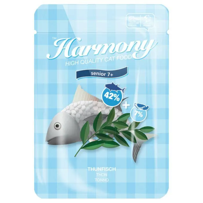 Harmony Cat Senior 7+ Nassfutter Beutel