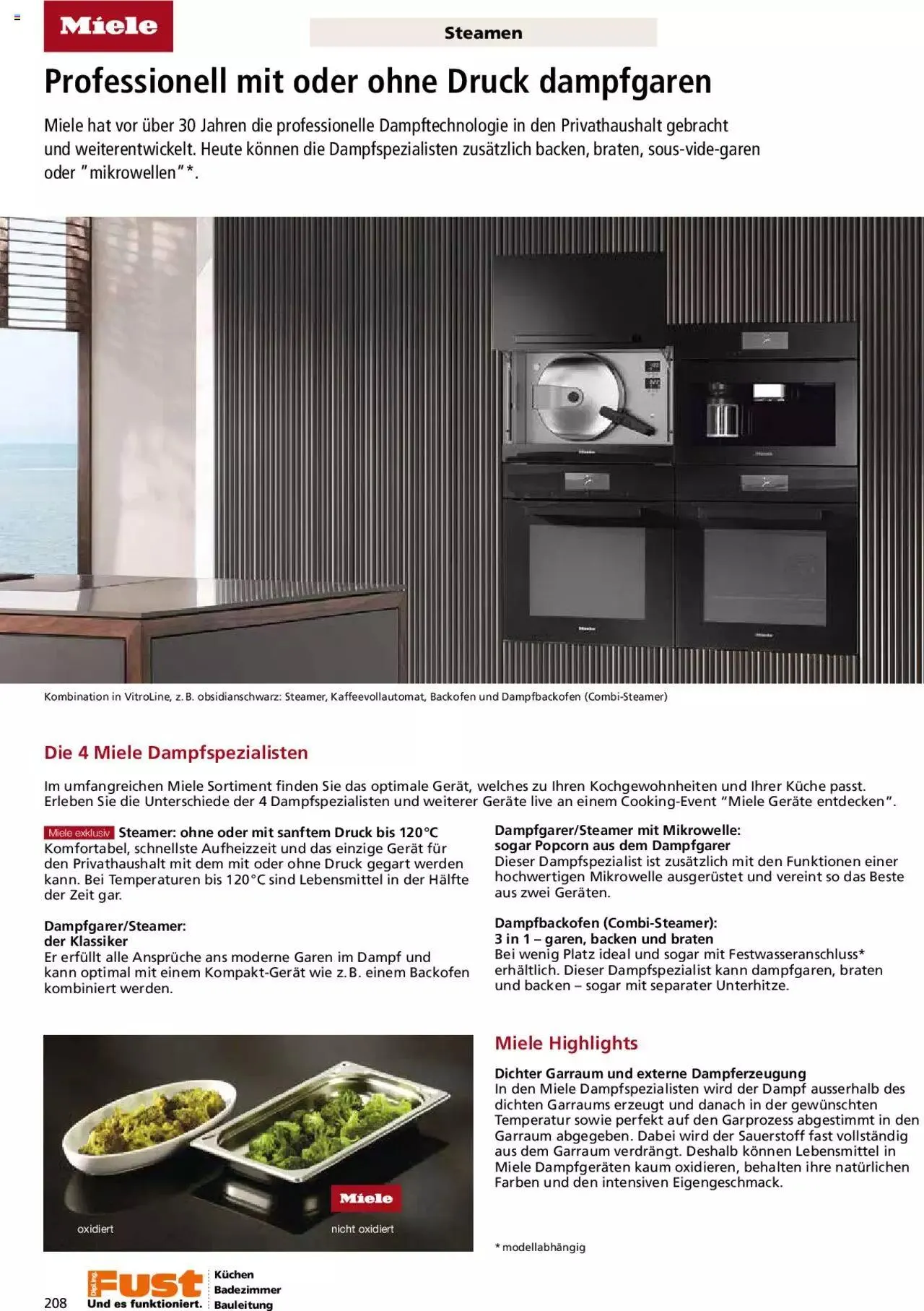 Fust - Küchenmagazin - Riesenauswahl von 22. Februar bis 31. Dezember 2023 - Prospekt seite  208