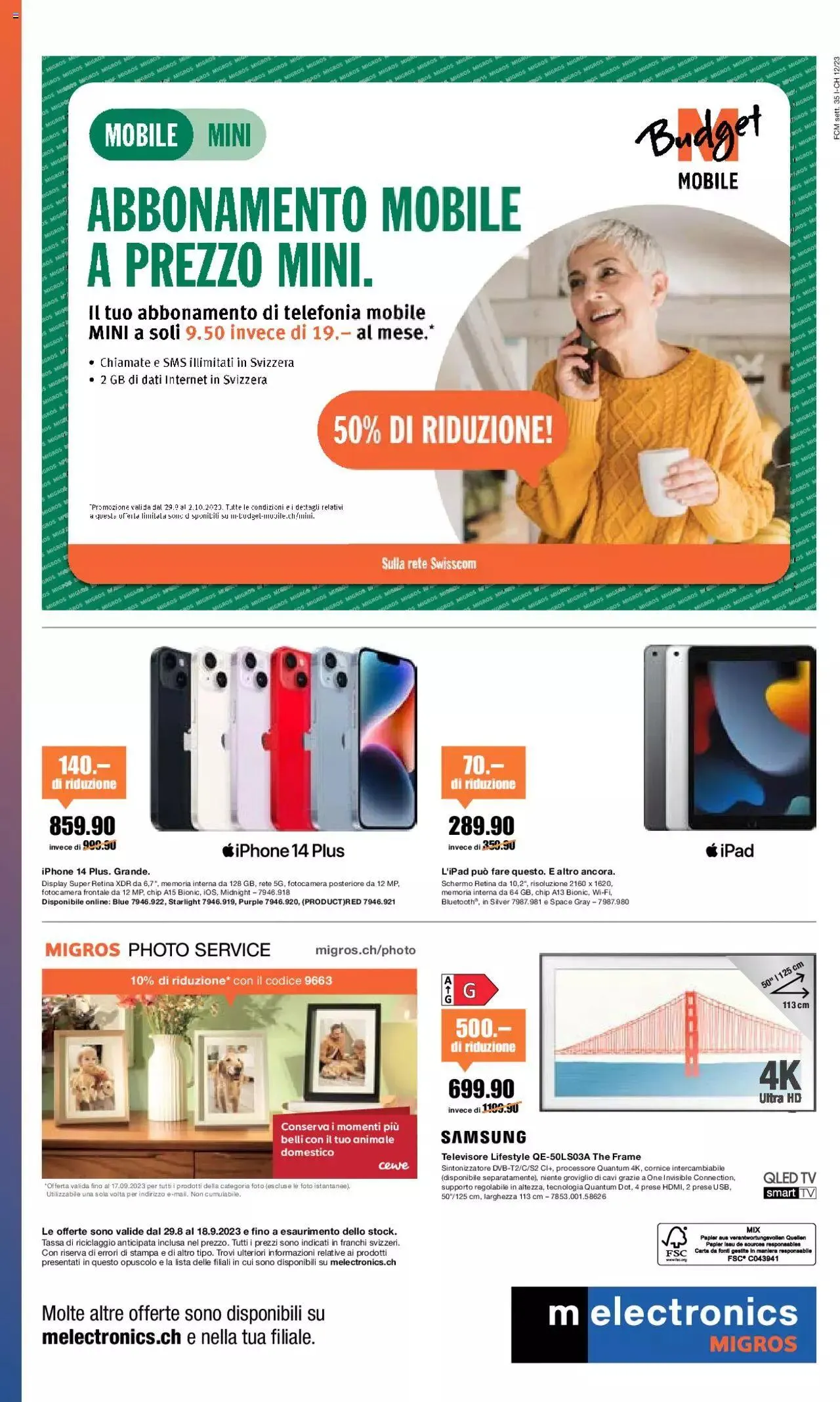 Melectronics - Prospetto von 29. August bis 18. September 2023 - Prospekt seite  12