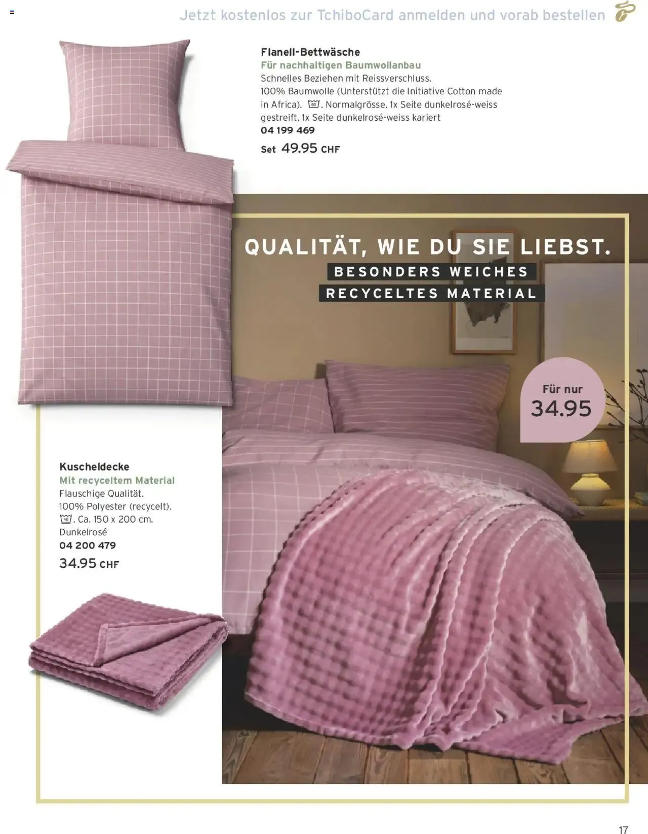 Tchibo Aktionen von 1. Oktober bis 31. Oktober 2024 - Prospekt seite  17
