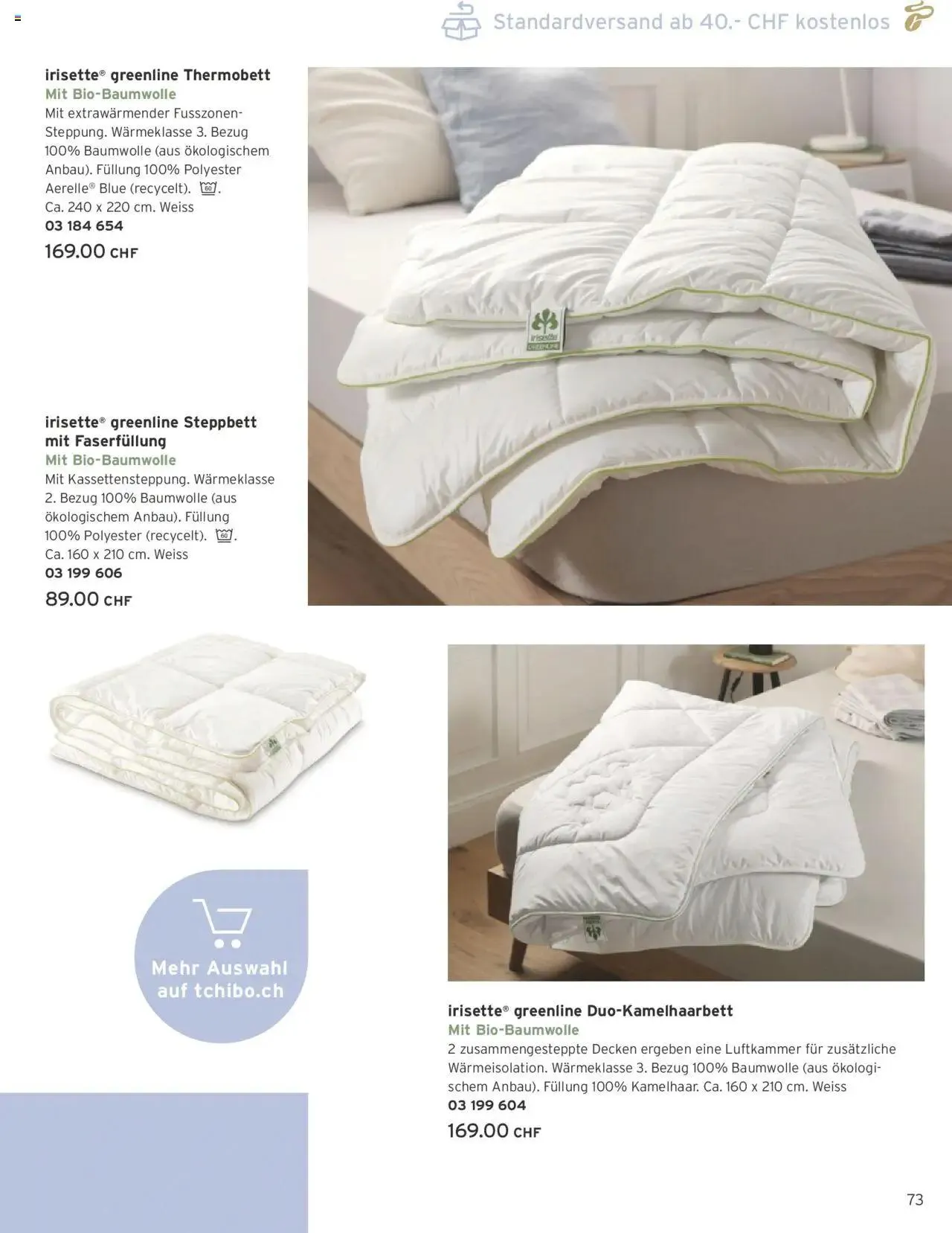 Tchibo Aktionen von 13. September bis 31. Dezember 2024 - Prospekt seite 73