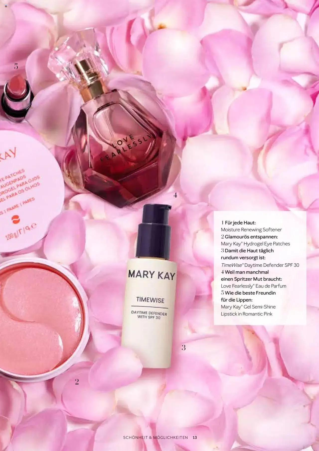 Mary Kay Aktionen Schönheit & Möglichkeiten von 18. Oktober bis 31. Dezember 2024 - Prospekt seite 13