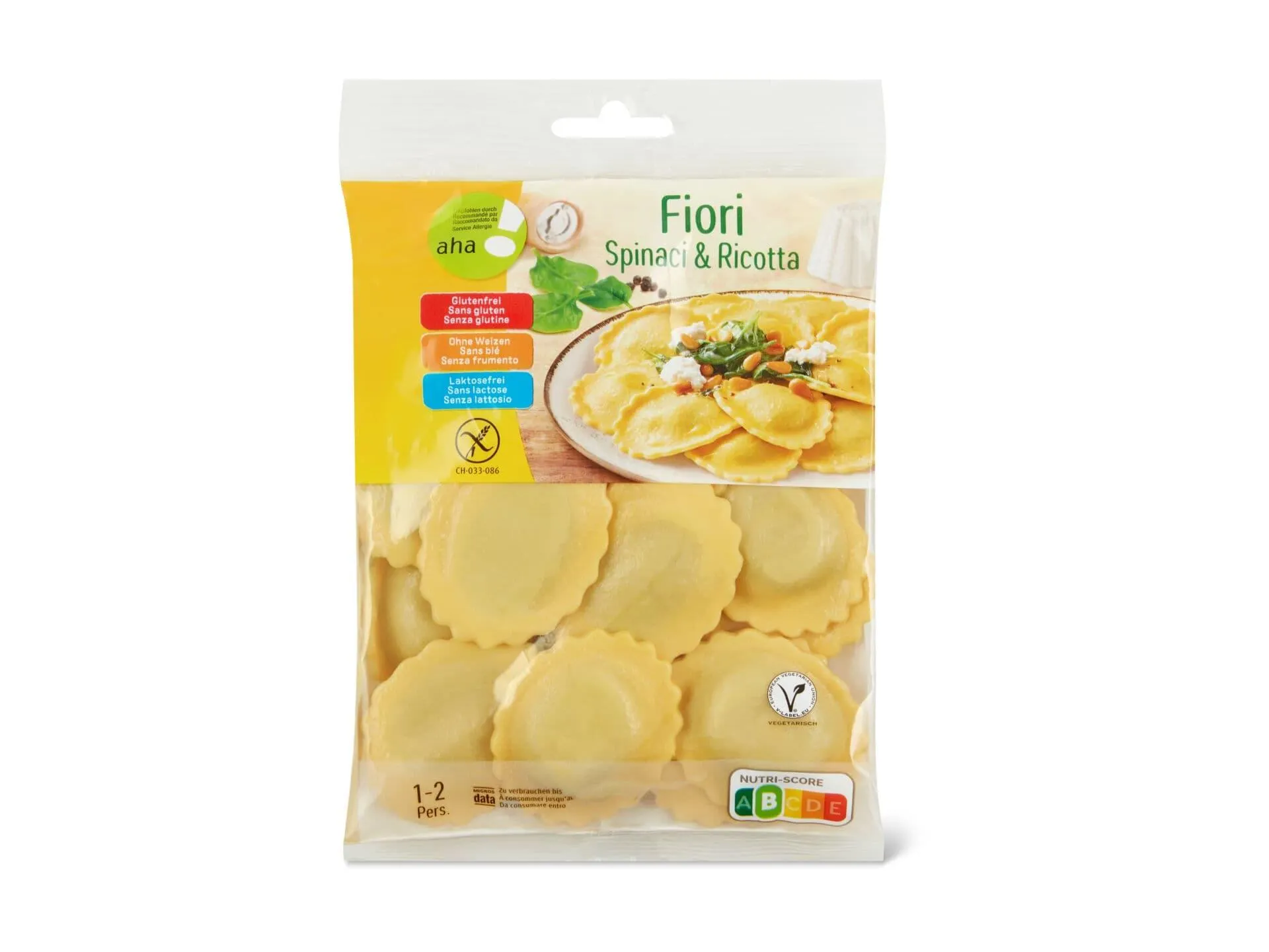 Aha! · Fiori · Spinat & Ricotta