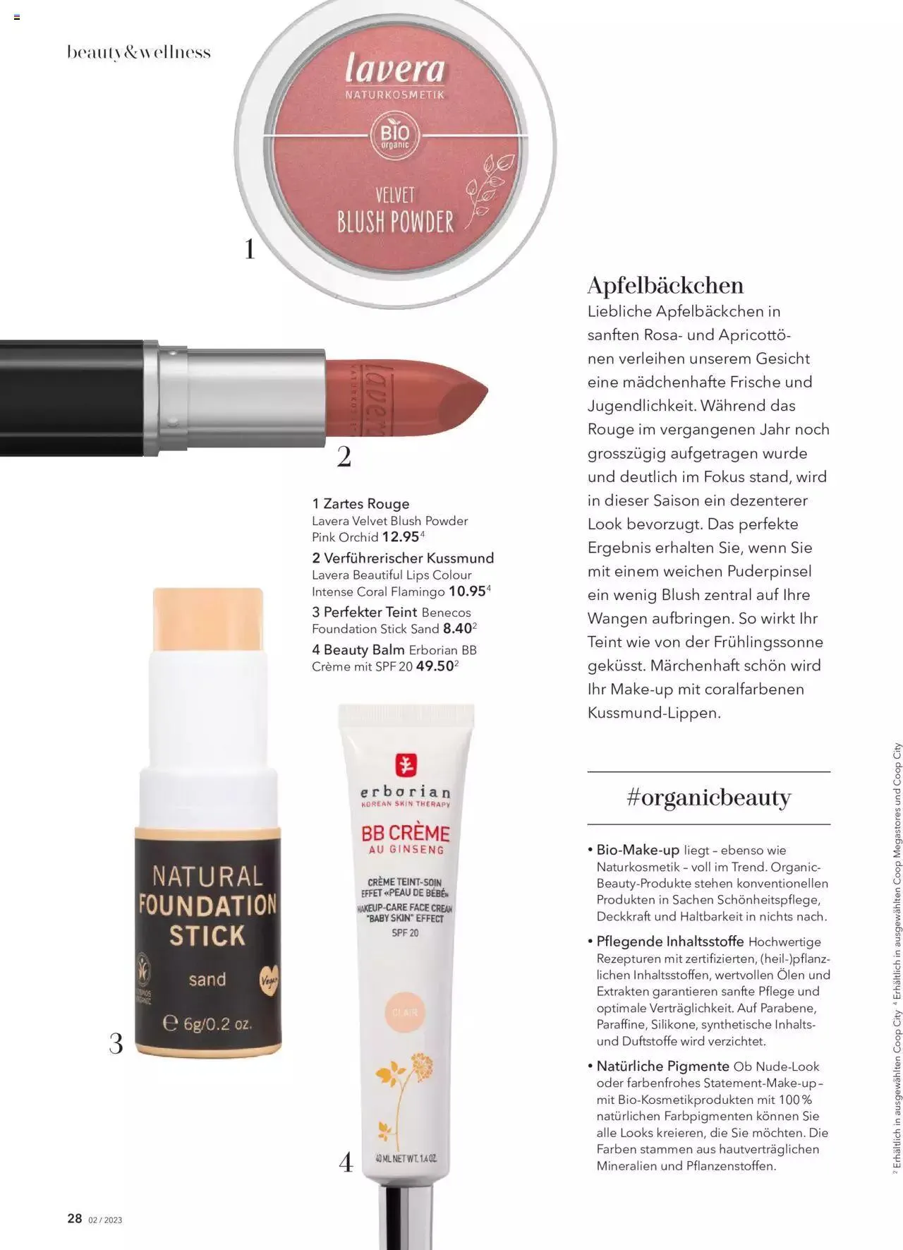 Coop City Beauty & Life von 3. April bis 31. Dezember 2023 - Prospekt seite  28
