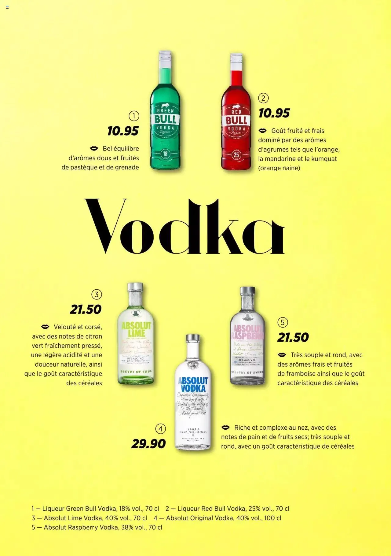 Denner Aktionen drinks and cigars FR von 6. Juni bis 31. Dezember 2023 - Prospekt seite 7