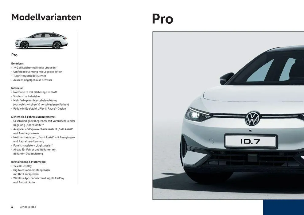 Der Neue ID.7 von 16. Januar bis 31. Dezember 2024 - Prospekt seite  6