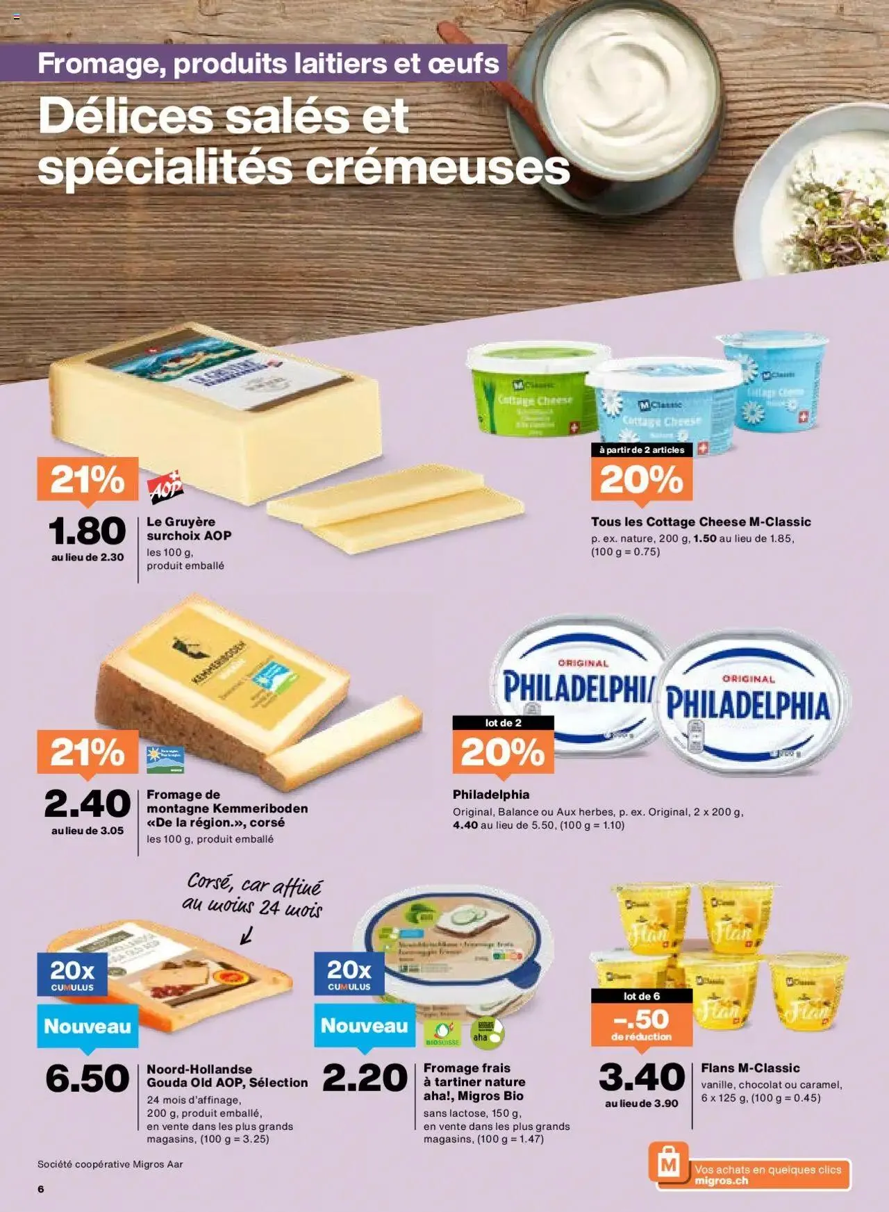 Migros Aktionen von 6. August bis 12. August 2024 - Prospekt seite  6