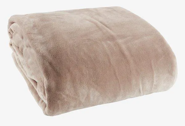 Kuscheldecke GULSKOLM 220x240 Fleece taupe