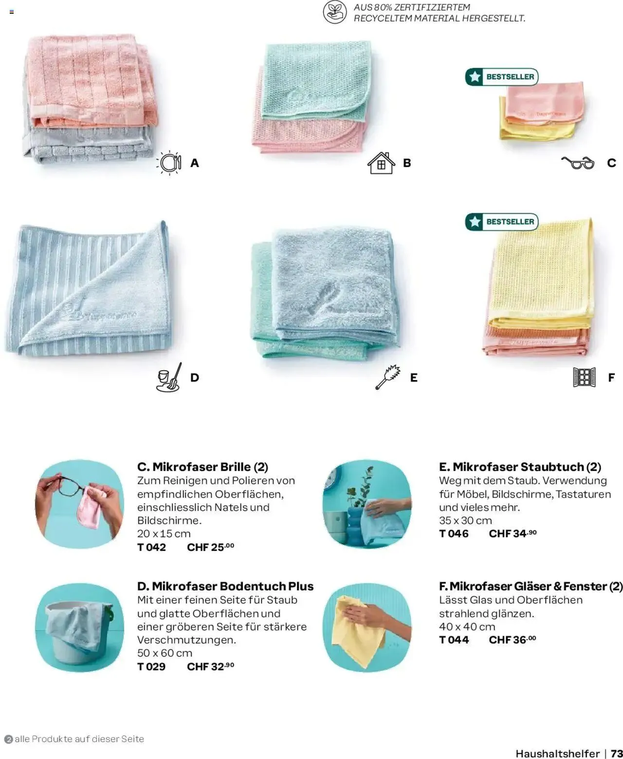 Tupperware Aktionen Herbst / Winter 2024/25 von 2. September bis 31. Dezember 2024 - Prospekt seite  73
