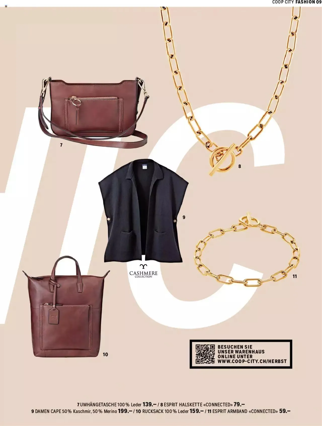 Coop City Magazin von 19. September bis 8. Oktober 2023 - Prospekt seite  9