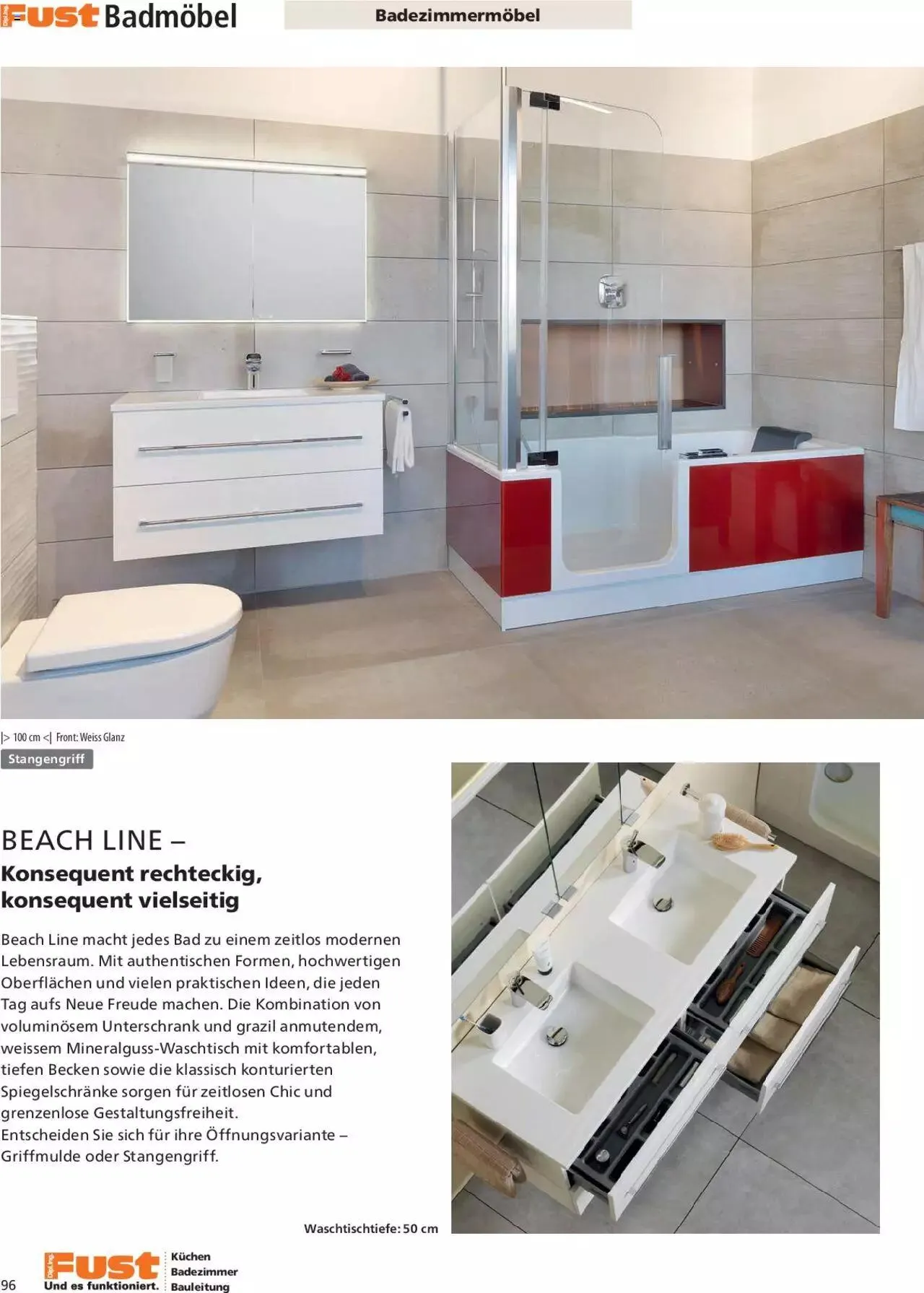 Fust Aktionen Badezimmermagazin von 17. April bis 31. Dezember 2024 - Prospekt seite  96