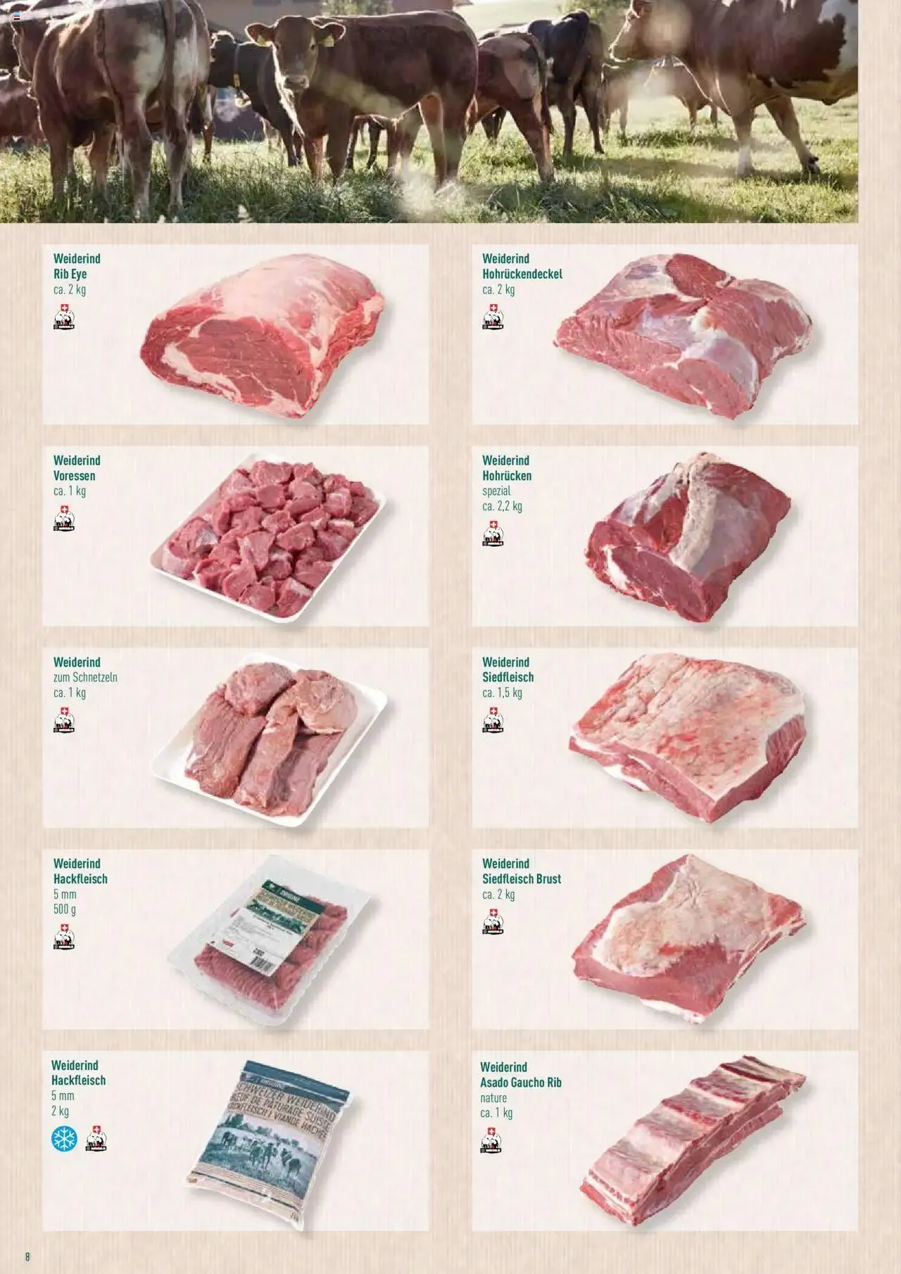 Prodega Aktionen Origine Sortimentsbroschüre von 1. Mai bis 31. Dezember 2024 - Prospekt seite  8