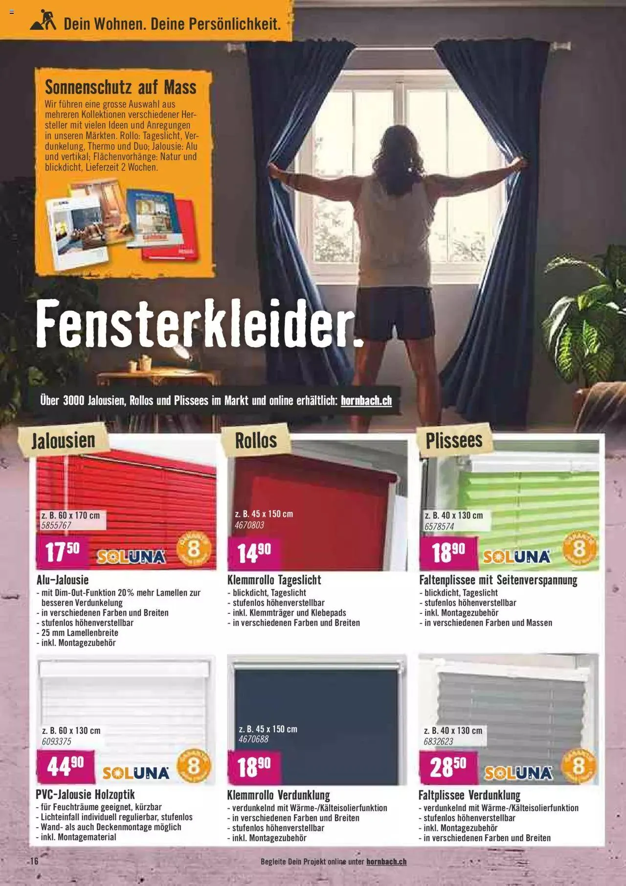 Hornbach - Aktueller Prospekt von 5. Dezember bis 31. Dezember 2023 - Prospekt seite  16