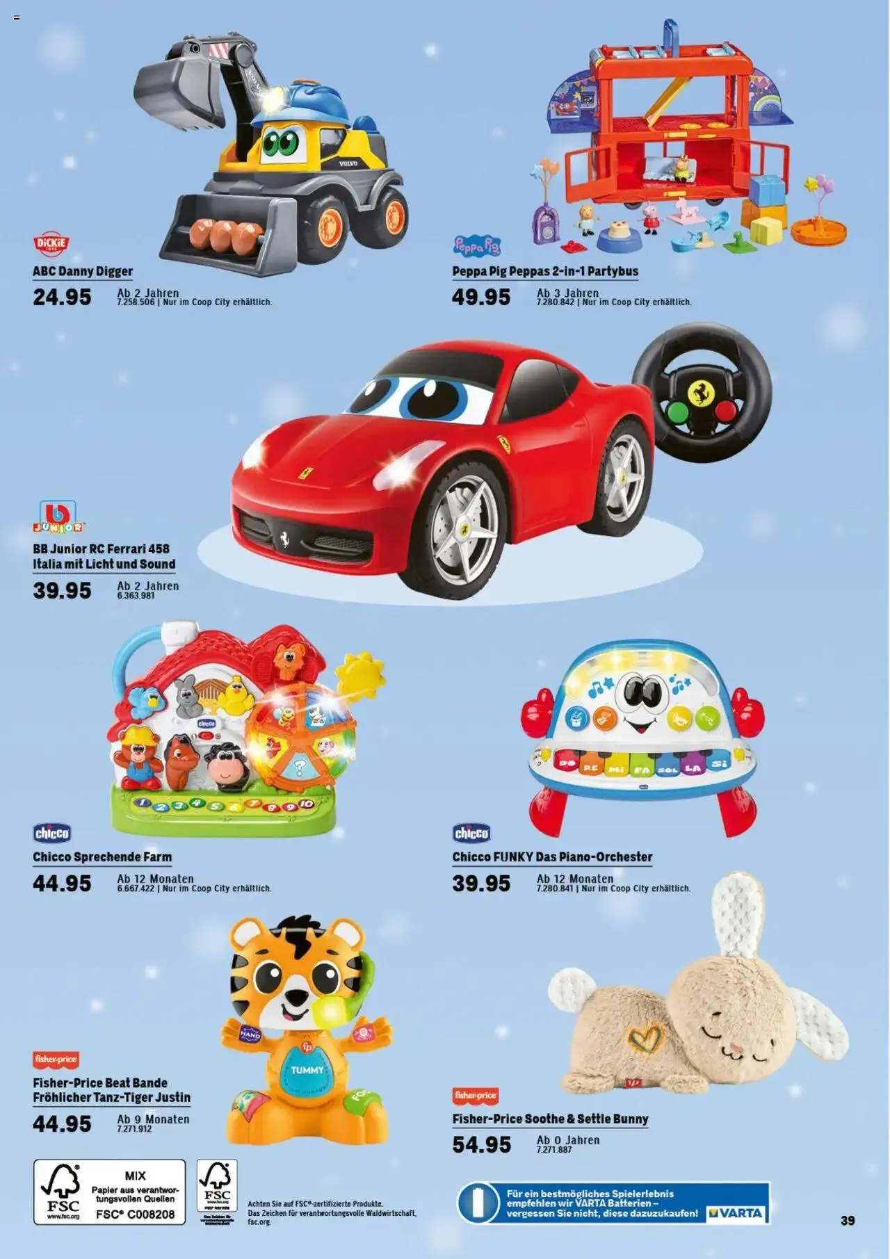 Coop City Aktionen Magische Geschenkideen von 14. Oktober bis 31. Dezember 2024 - Prospekt seite  41