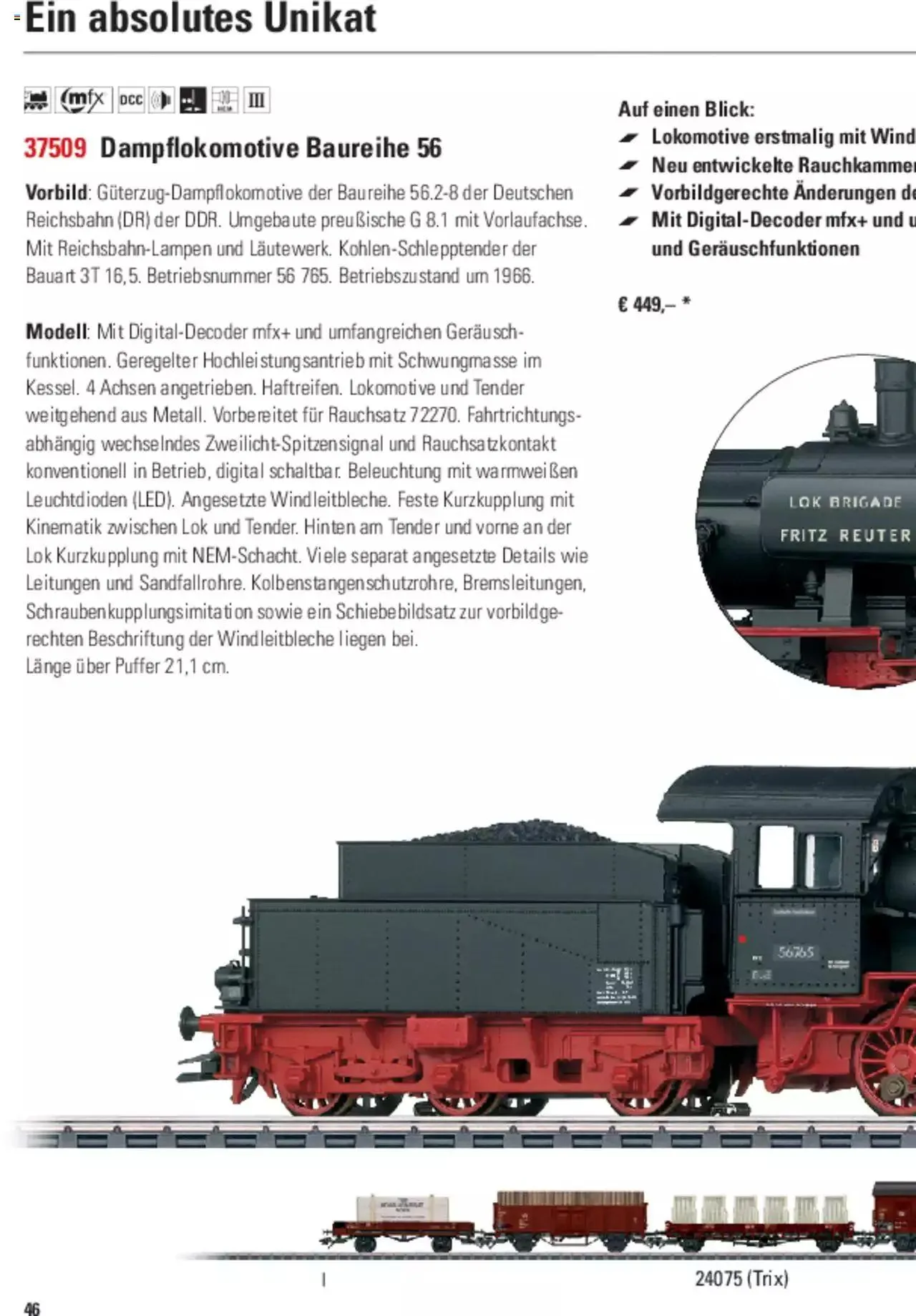 Conrad - Märklin Neuheiten 2022 von 28. März bis 31. Dezember 2023 - Prospekt seite  95