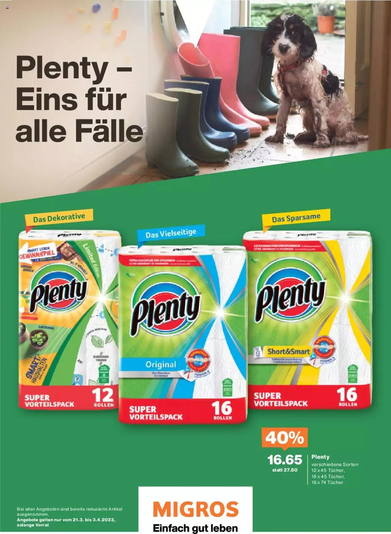 Migros - Magazin von 20. März bis 31. Dezember 2023 - Prospekt seite 19