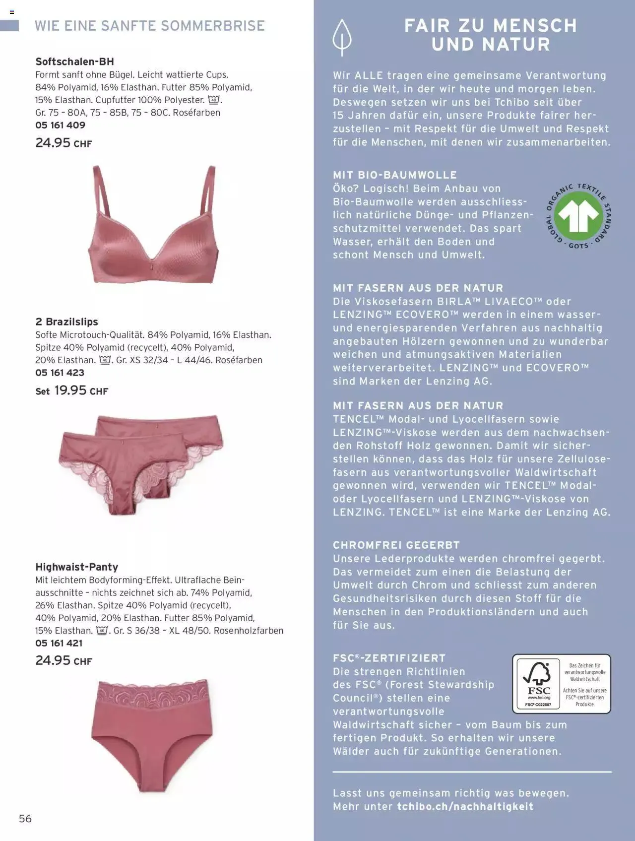Tchibo Aktionen von 10. Mai bis 31. Dezember 2023 - Prospekt seite  56