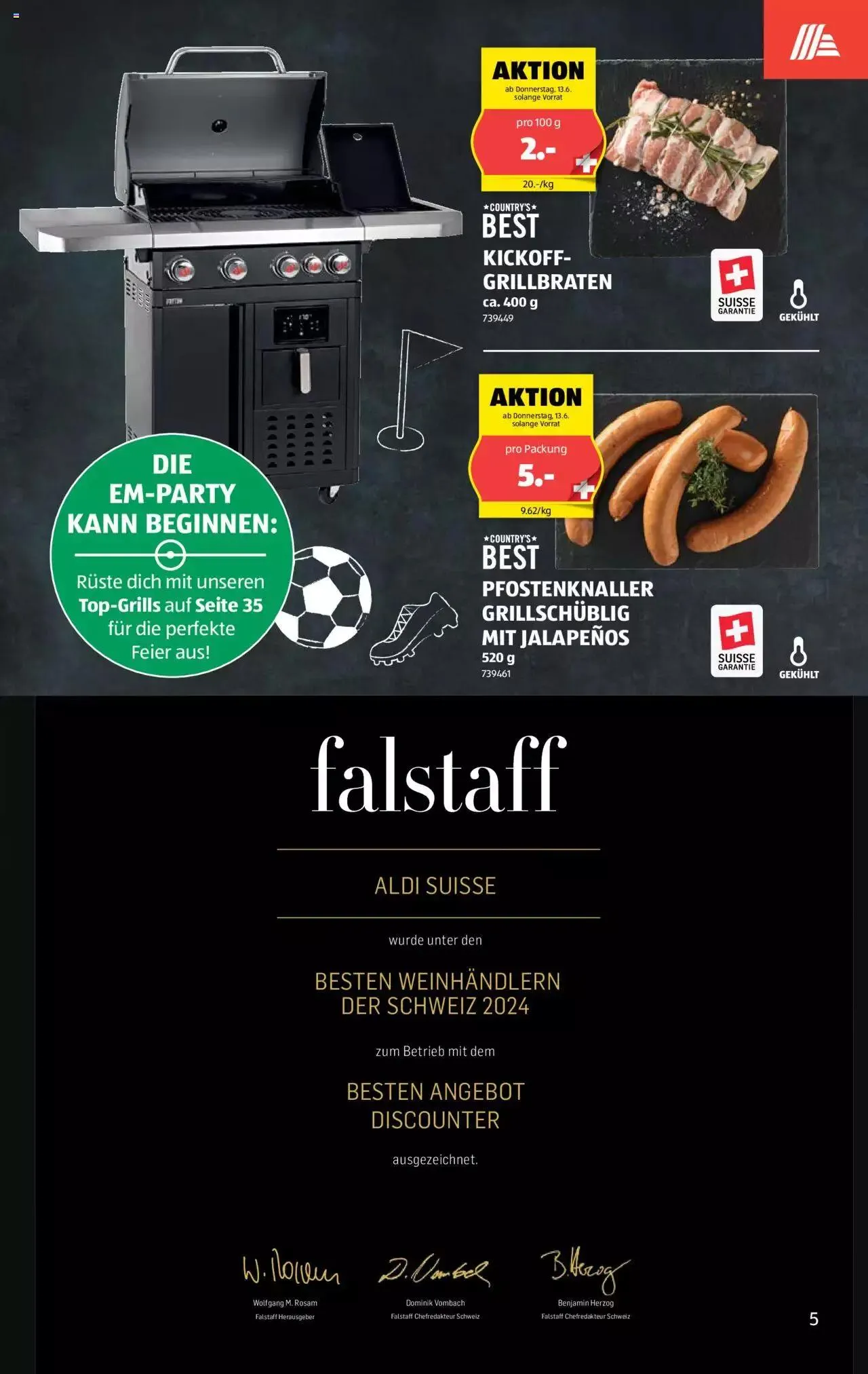 Aldi Aktionen von 13. Juni bis 19. Juni 2024 - Prospekt seite  5