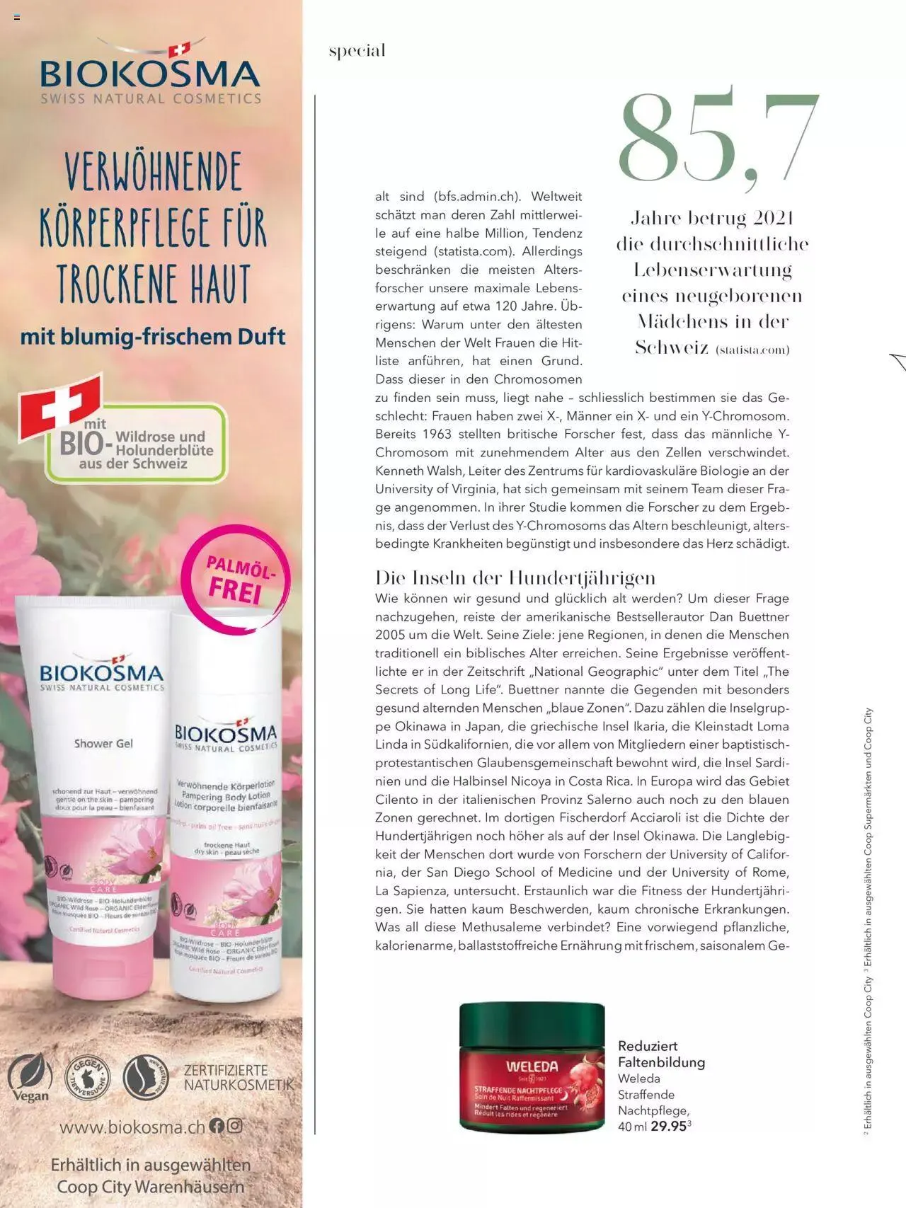Coop City Beauty & Life von 3. April bis 31. Dezember 2023 - Prospekt seite  14