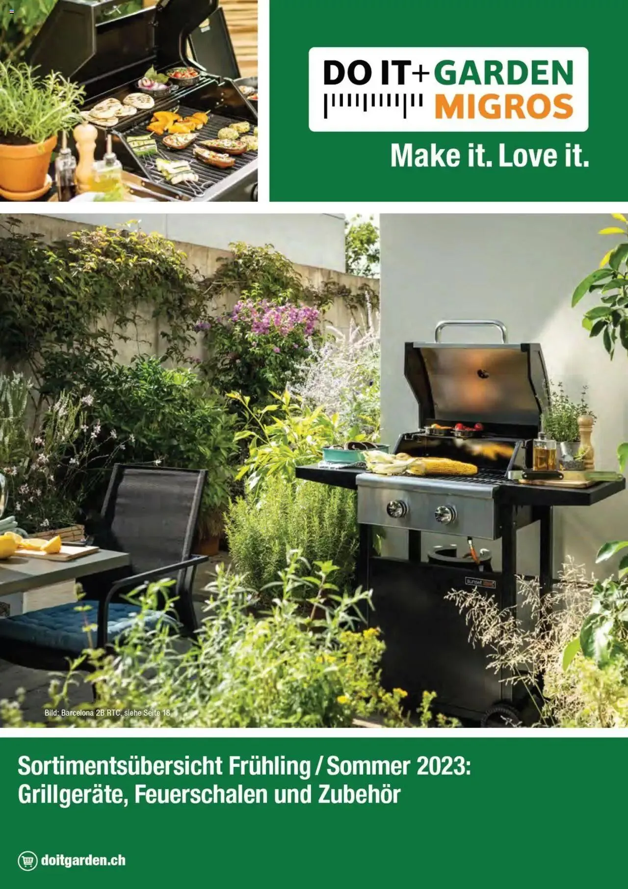DO IT+GARDEN MIGROS - Grill von 13. Februar bis 31. Dezember 2023 - Prospekt seite  1