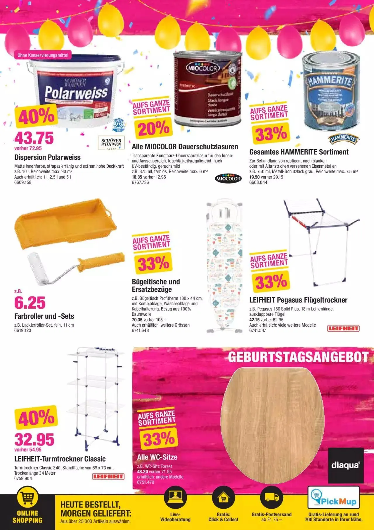 DO IT+GARDEN MIGROS Aktionen von 8. August bis 21. August 2023 - Prospekt seite  3