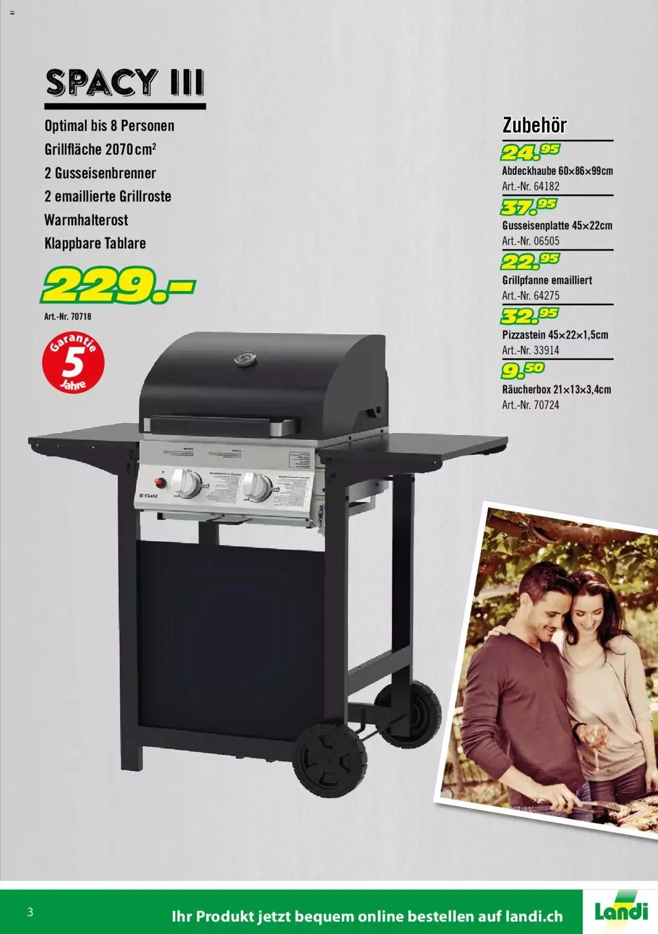 Landi - Grill 2022 von 1. April bis 31. Dezember 2023 - Prospekt seite 3