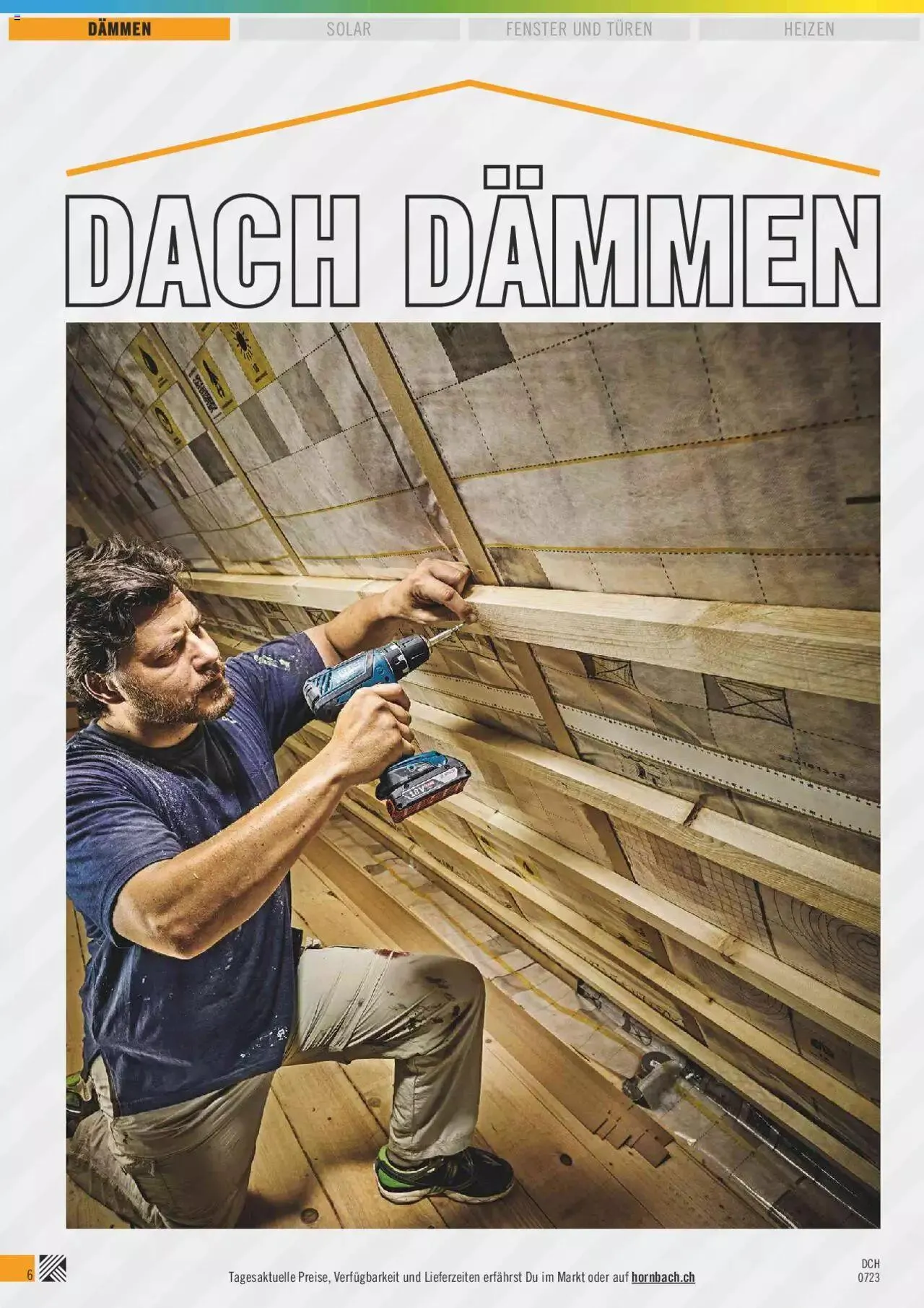 Hornbach Aktionen von 16. August bis 31. Dezember 2023 - Prospekt seite  6