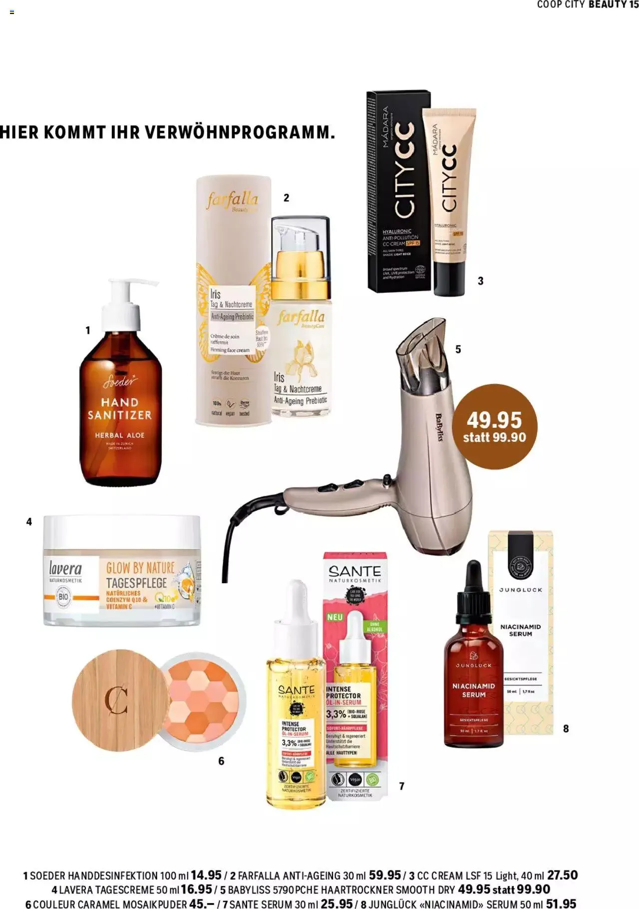 Coop City Magazin von 19. September bis 8. Oktober 2023 - Prospekt seite  15