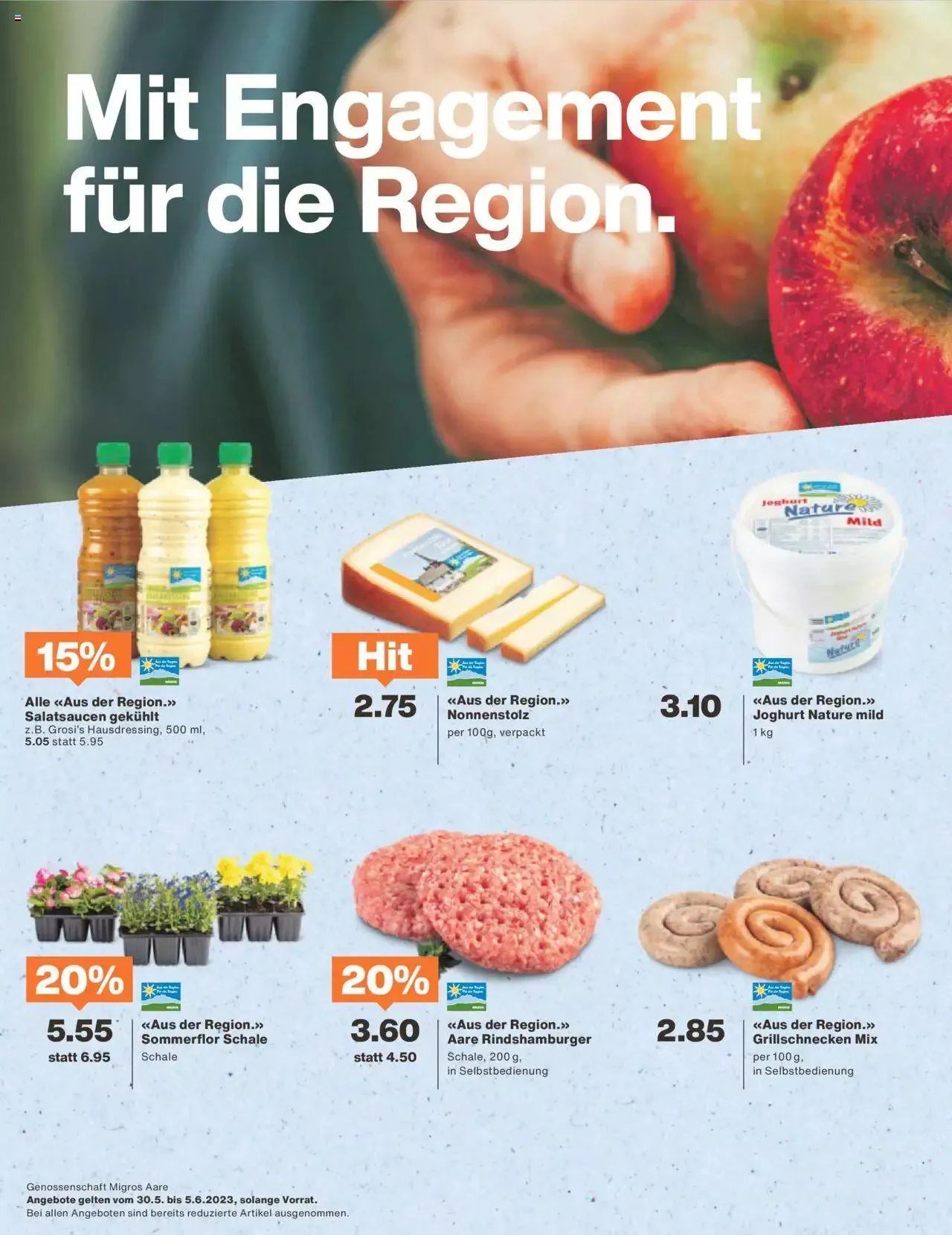 Migros Magazin von 30. Mai bis 31. Dezember 2023 - Prospekt seite  2