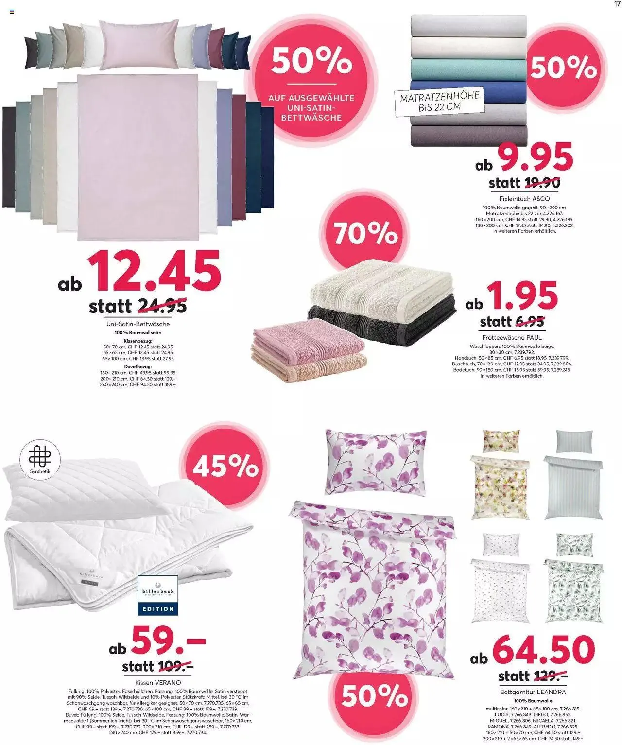 Livique Sale von 25. Juni bis 12. August 2024 - Prospekt seite 17