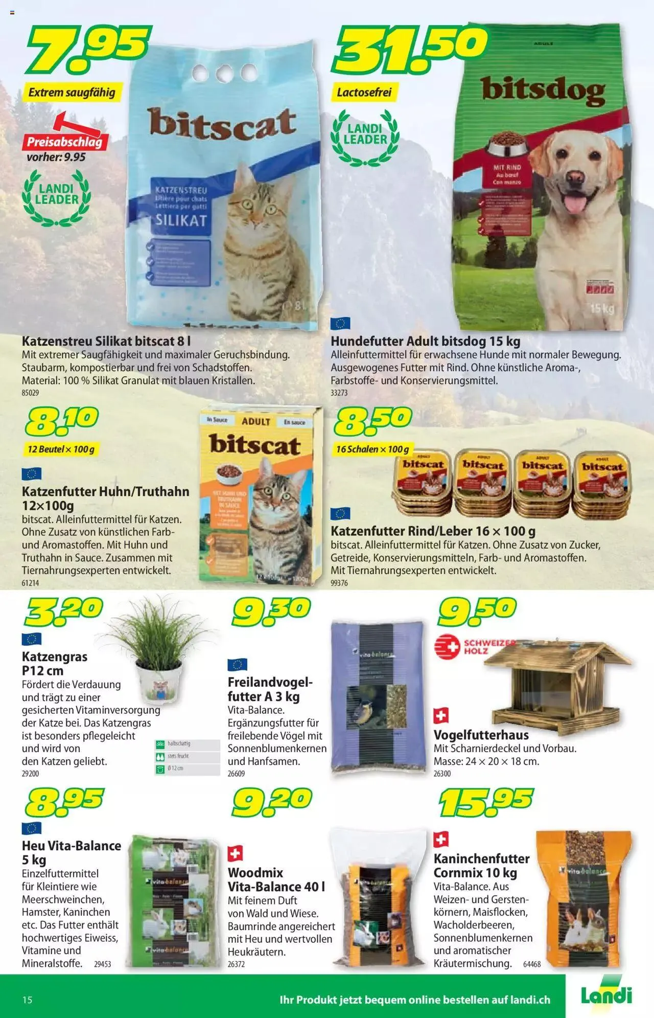 Landi - Aktueller Prospekt von 26. Dezember bis 31. Dezember 2023 - Prospekt seite  15