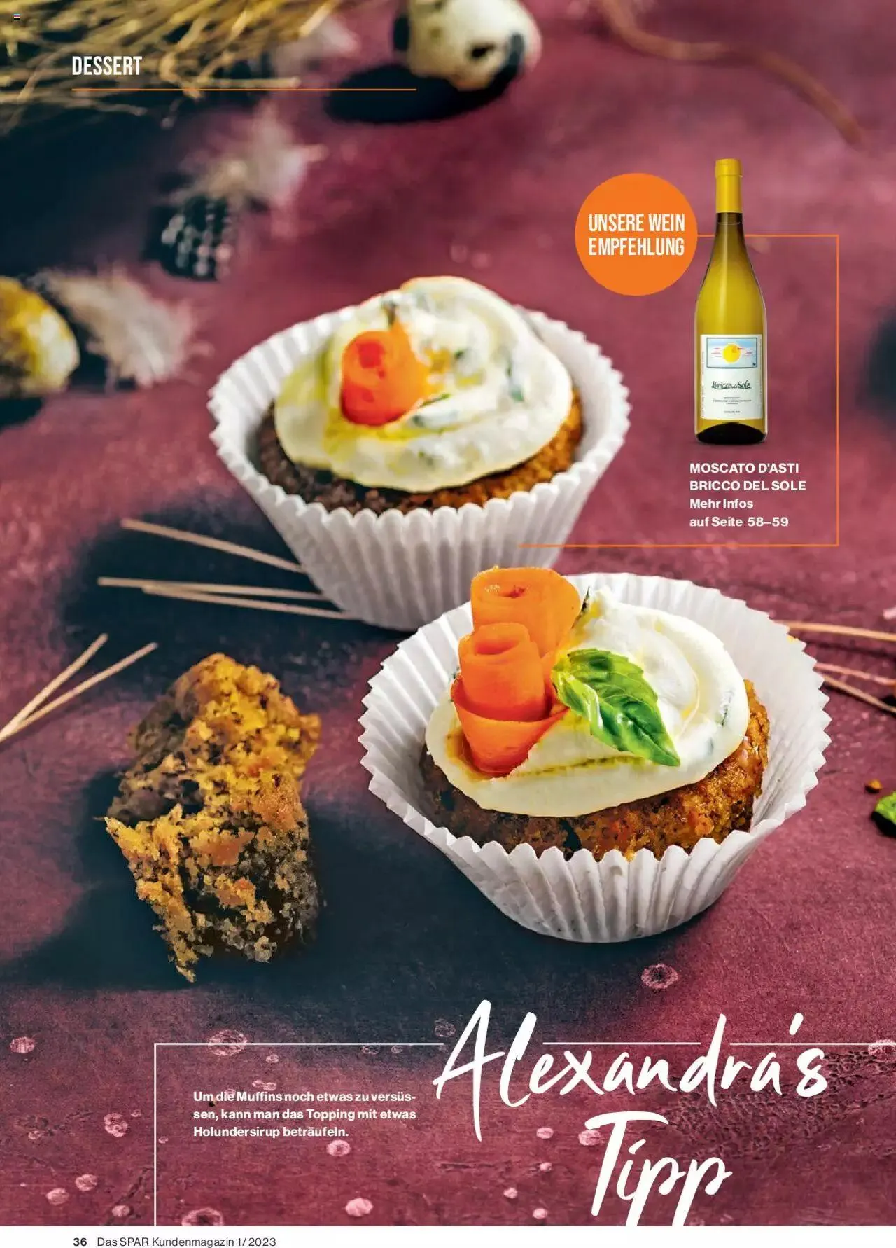 SPAR Kundenmagazin von 2. März bis 31. Dezember 2023 - Prospekt seite  36