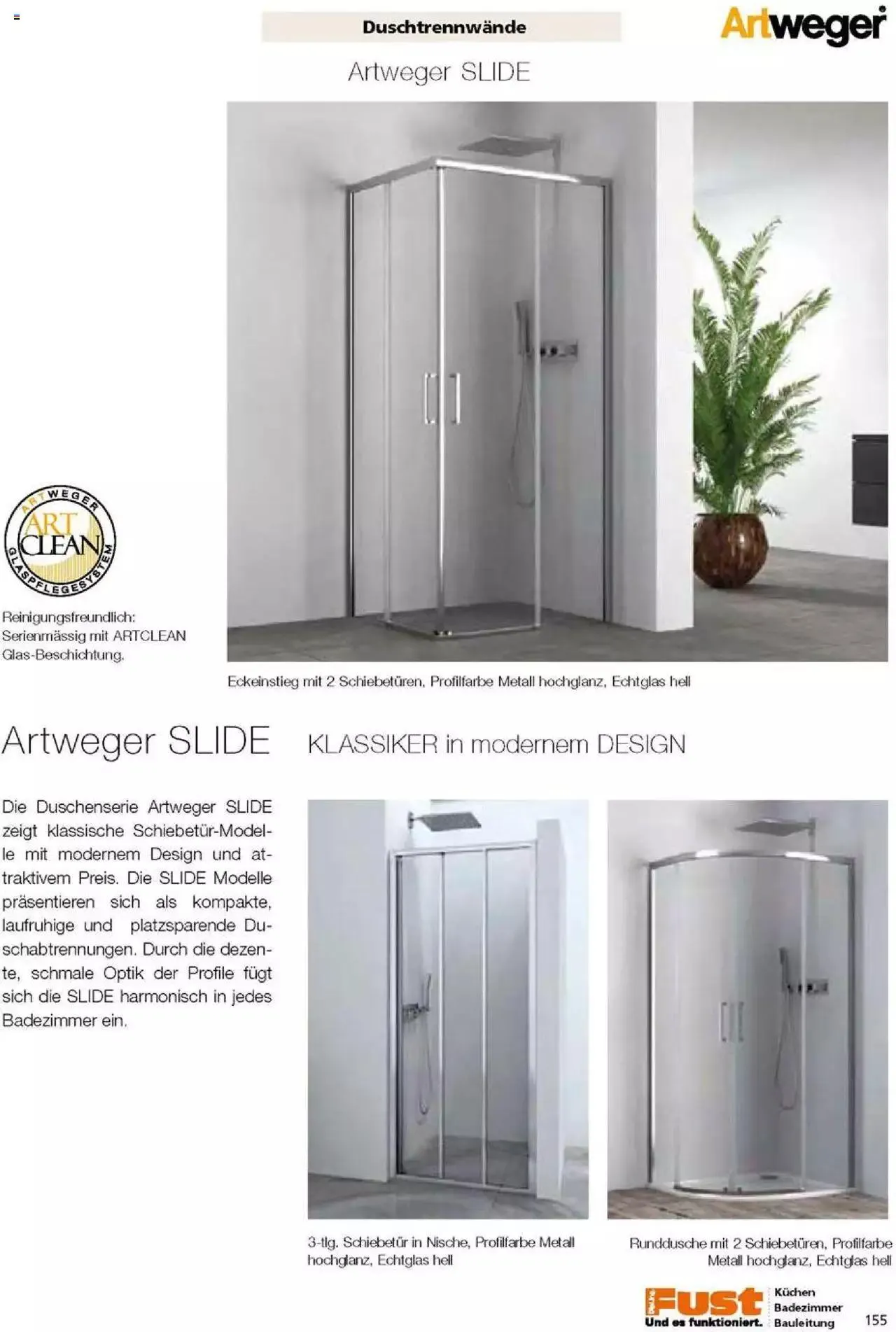 Fust Badezimmermagazin von 17. April bis 31. Dezember 2023 - Prospekt seite  155