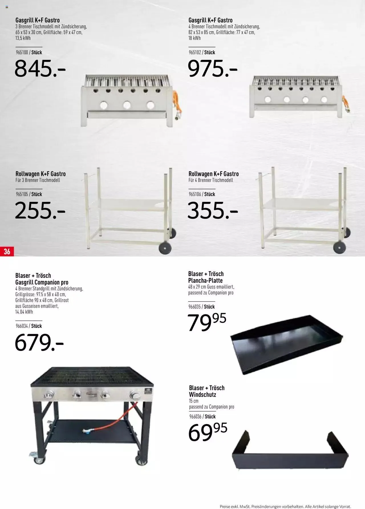 Prodega Outdoor Katalog 2024 von 26. Februar bis 26. Februar 2025 - Prospekt seite  36