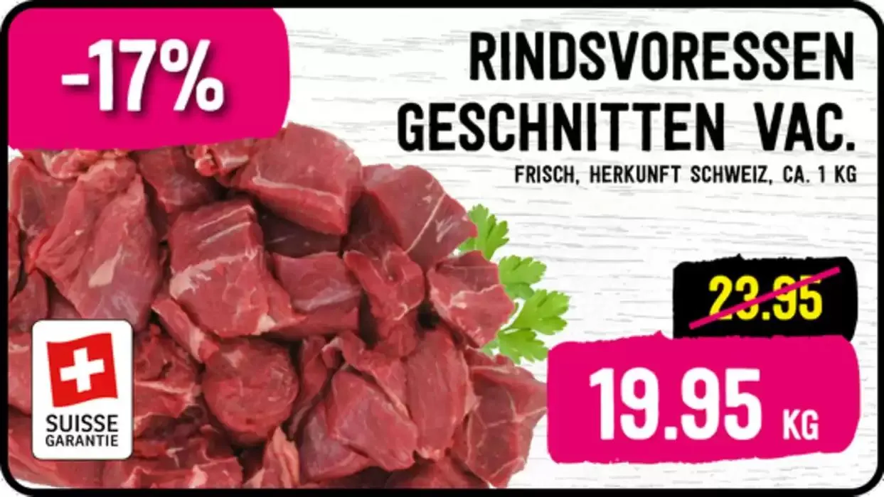 Fleisch Discount reklamblad von 18. Oktober bis 1. November 2024 - Prospekt seite  1