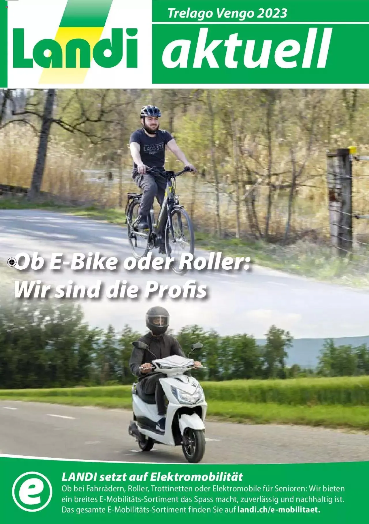 Landi Trelago Vengo 2023 von 17. März bis 31. Dezember 2023 - Prospekt seite 1