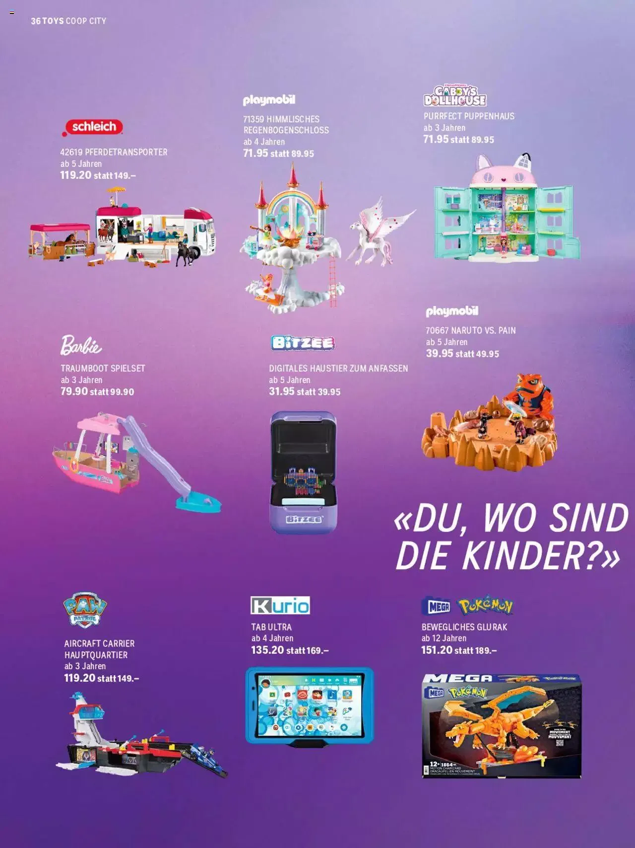 Coop City Magazin von 19. September bis 8. Oktober 2023 - Prospekt seite  36