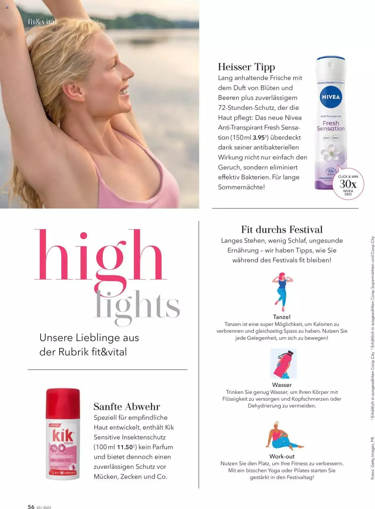 Coop City Aktionen von 13. Juni bis 31. Dezember 2023 - Prospekt seite  56