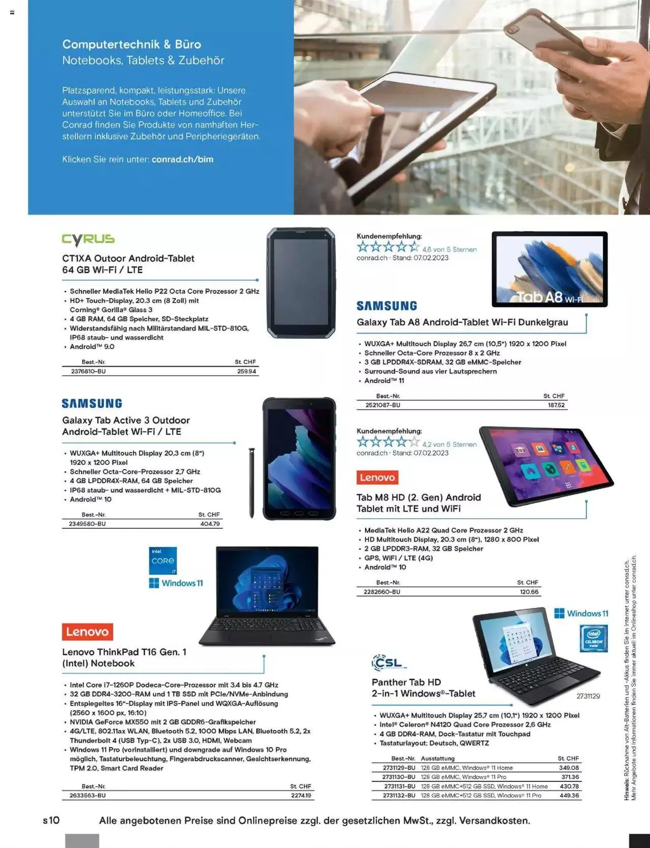 Conrad Innovation News von 24. Februar bis 31. Dezember 2023 - Prospekt seite  34